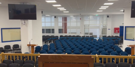 Δίκη για τα Τέμπη: Δεκτή η δήλωση αποχής της προέδρου στη δίκη για τα βίντεο