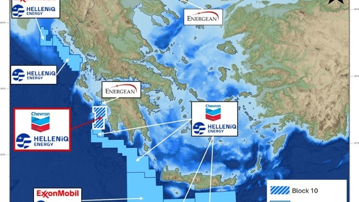 Είσοδος της Chevron στο Block 10 στον Κυπαρισσιακό