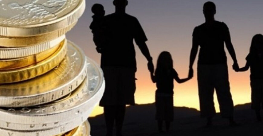 Καταβολή οικονομικής ενίσχυσης ύψους 150 ευρώ ανά παιδί σε 950 χιλιάδες οικογένειες