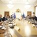 Συνάντηση του Κυριάκου Μητσοτάκη με τον Πρωθυπουργό της Βουλγαρίας Rumen Radev, στη Σόφια