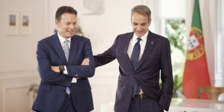 Κυρ. Μητσοτάκης: Στενότερη συνεργασία Ελλάδας και Πορτογαλίας σε άμυνα, οικονομία και πολιτική προστασία