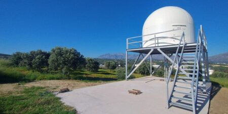 Στο ΙΤΕ ο επίγειος δορυφορικός σταθμός του «Εθνικού Προγράμματος Μικροδορυφόρων»