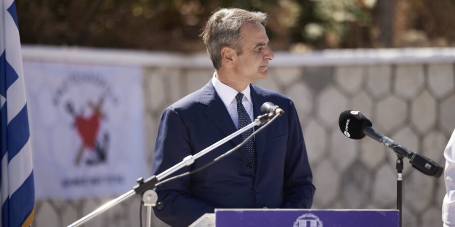 Μητσοτάκης από Καστελόριζο: Δεν απειλούμε κανέναν, αλλά δεν δεχόμαστε και απειλές