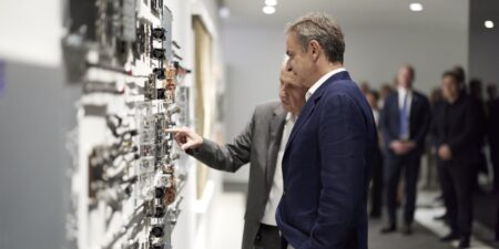 Ο Πρωθυπουργός στα κεντρικά γραφεία της Nvidia και της Sequoia Capital, στην Καλιφόρνια